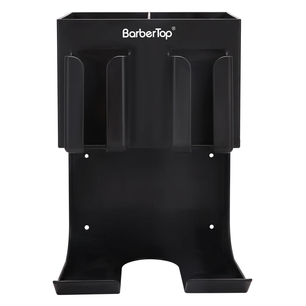 Wall-Mounted Barber Tool Holder & Salon Storage Organizer