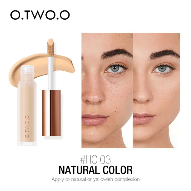 O.TWO.O Full Coverage Liquid Concealer – Waterproof 7ml
