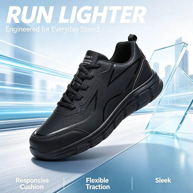 LETCOMFIT Men's Waterproof Sneakers | Non-Slip Walking Shoes Men's Sneakers PRIMED