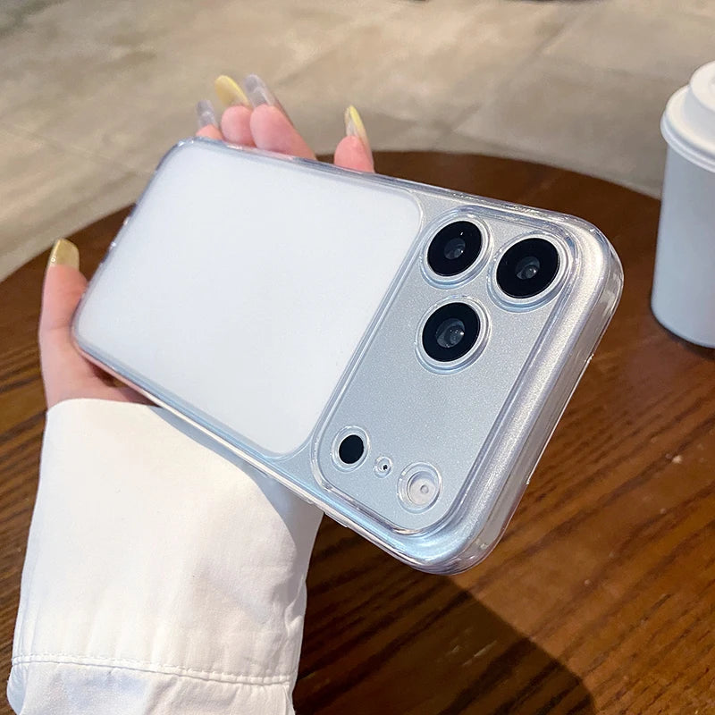 Ultra Thin Matte Clear iPhone Case – Shockproof Soft Cover