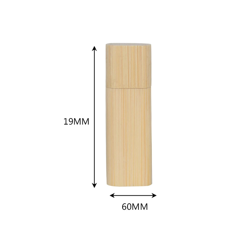 Custom Logo Wooden USB Flash Drive 4GB–64GB | Laser Engraved Custom USB Flash Drive PRIMED