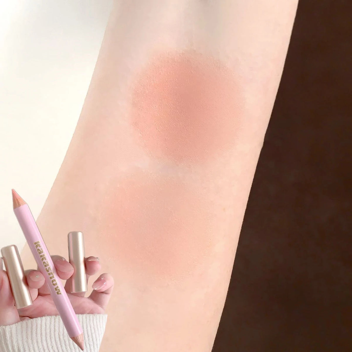 Double-Ended Lying Silkworm Pencil | Eye Brightener Stick Eye Highlighter Pencil PRIMED