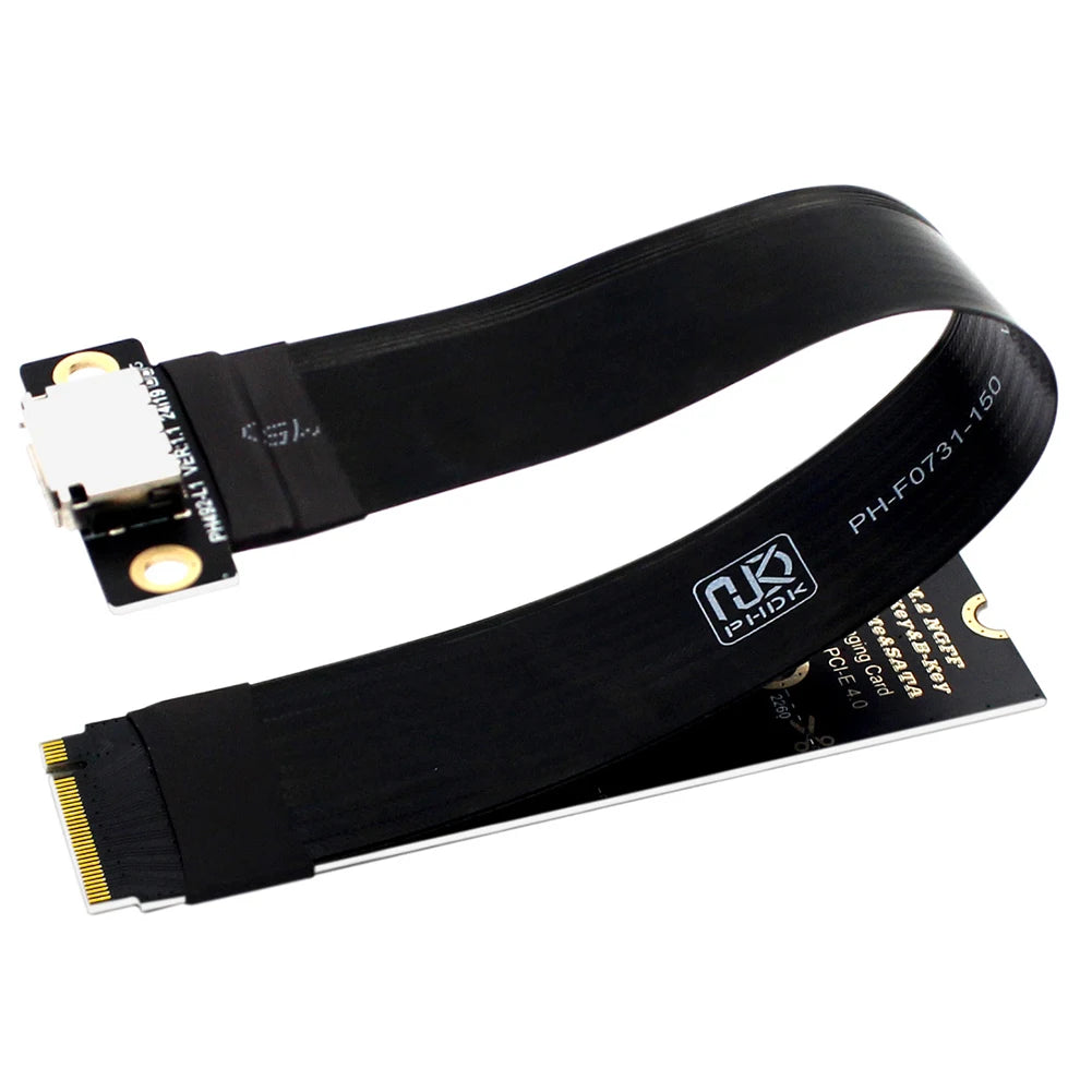 M.2 NVMe PCIe 4.0 to Oculink SFF-8611/8612 Adapter Cable PCIe Adapter Cable PRIMED