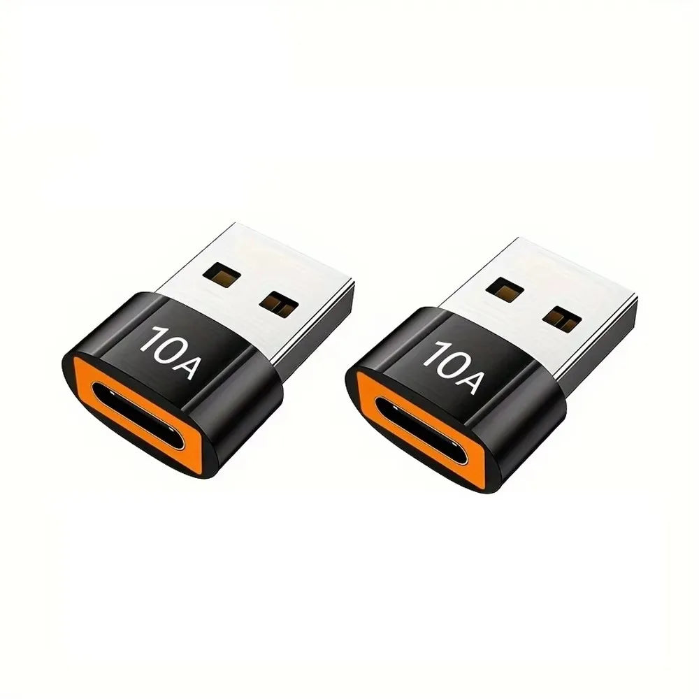 USB-C to USB-A OTG Adapter | Type-C Male to USB Female USB OTG Adapter PRIMED 2pcs USB A Male
