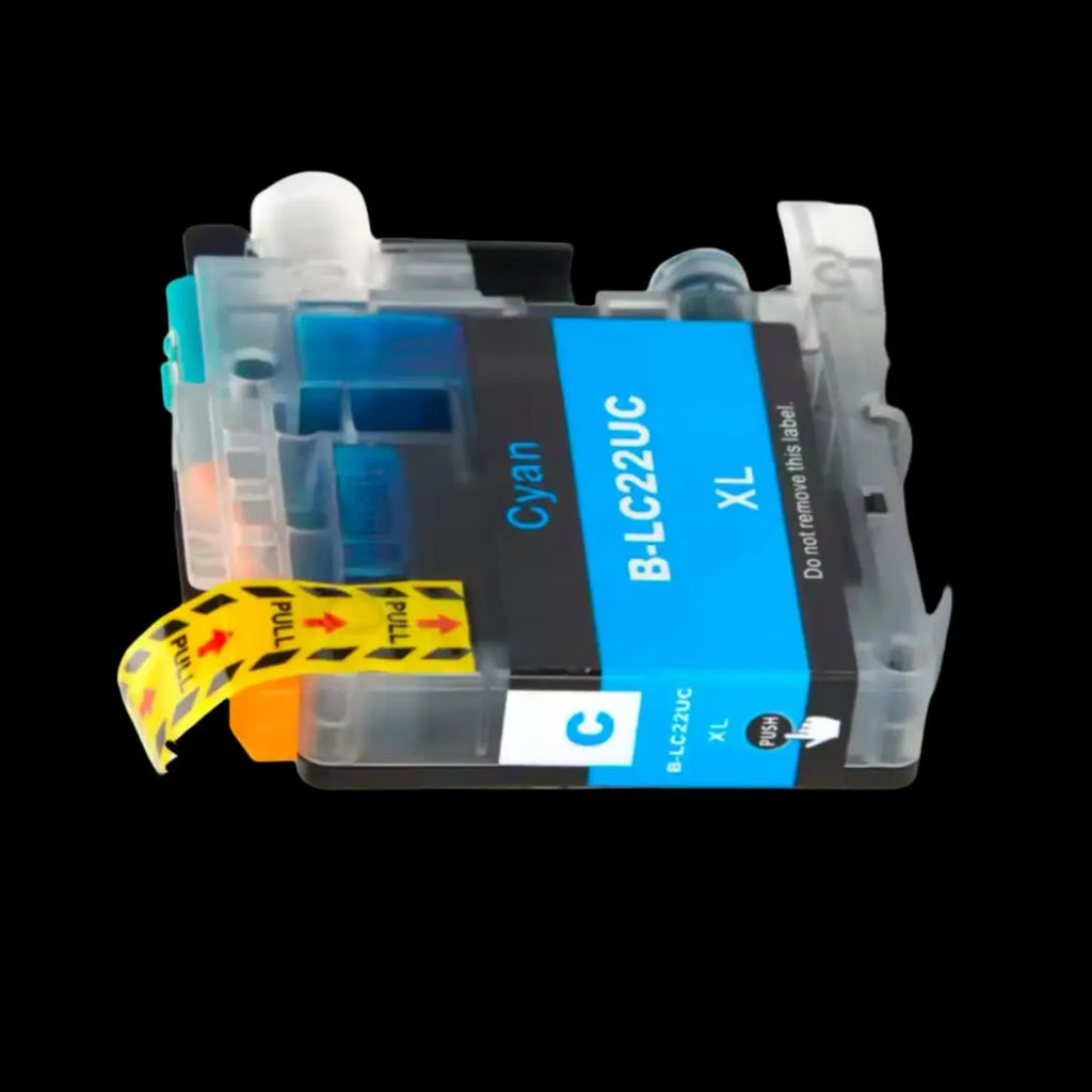 Brother LC22U LC22UXL Compatible Ink Cartridges – 4 Pack Ink Cartridge Set PRIMED