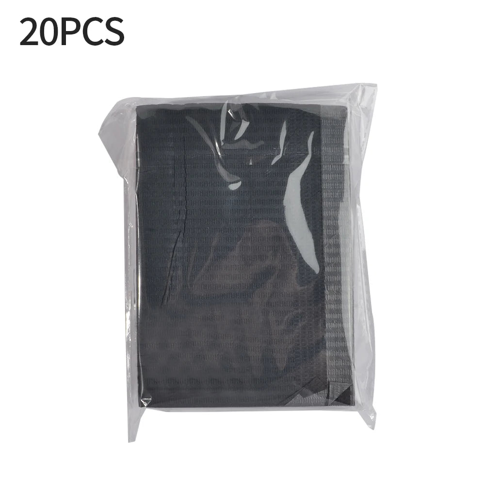 20pcs Disposable Nail Art Table Mats – Waterproof Manicure Pads