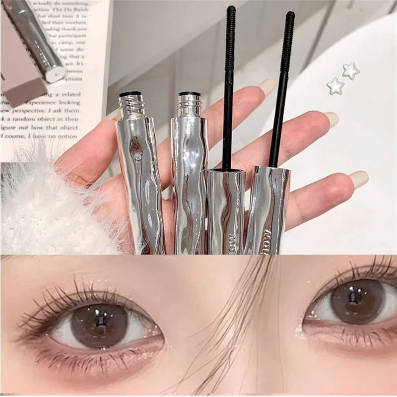 Silver Silk Fiber Mascara – Waterproof Curling & Lengthening