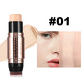 Double-Head Contour Stick & Concealer Cream with Brush