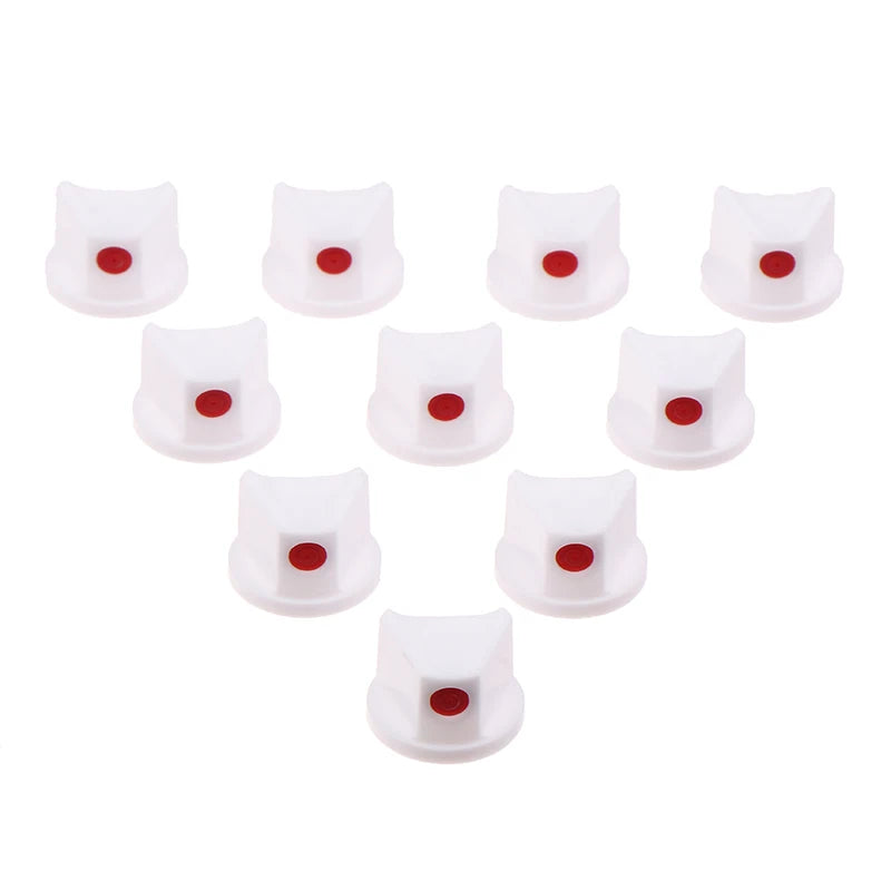 10-Pack Fat Dot Spray Paint Caps – Aerosol Nozzle Replacements