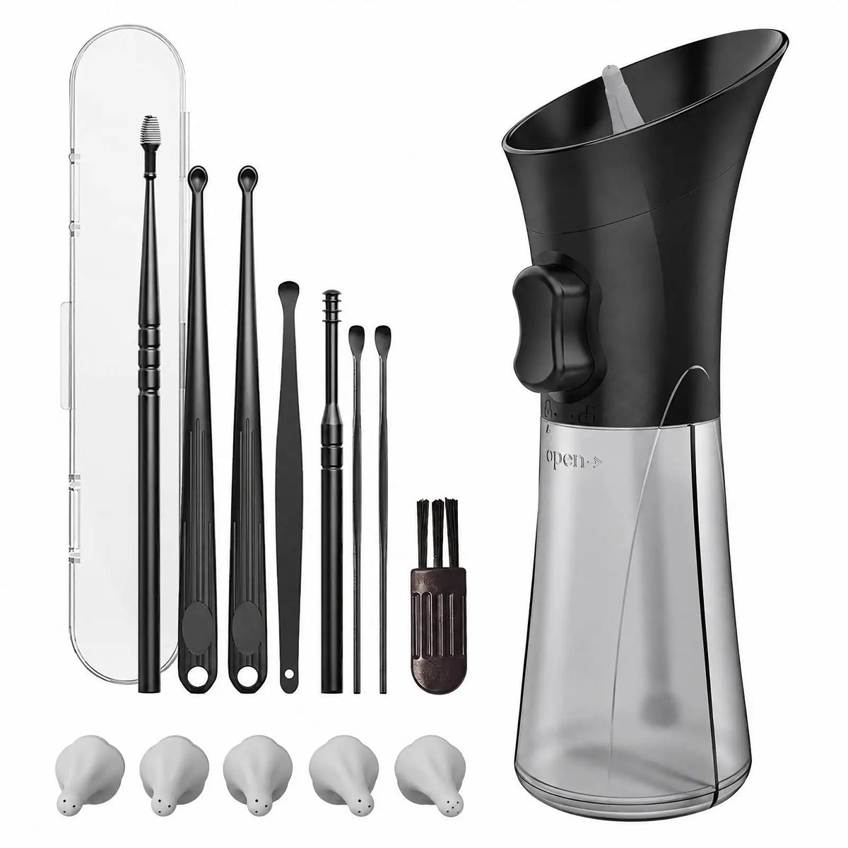 Manual Ear Wax Removal Kit – One-Hand Irrigation System Ear Irrigation Kit PRIMED A