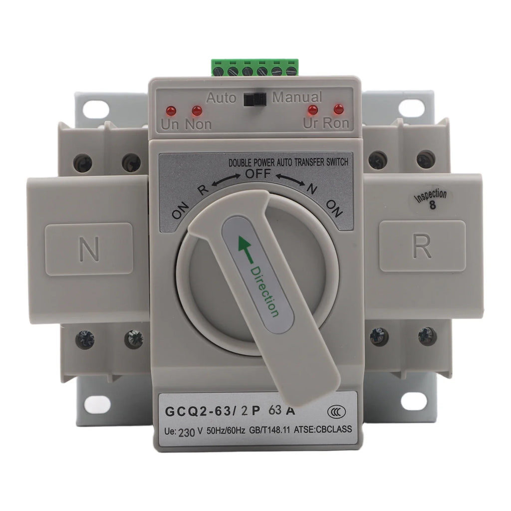 Automatic Transfer Switch 2P 63A AC220V | Dual Power ATS Transfer Switch PRIMED