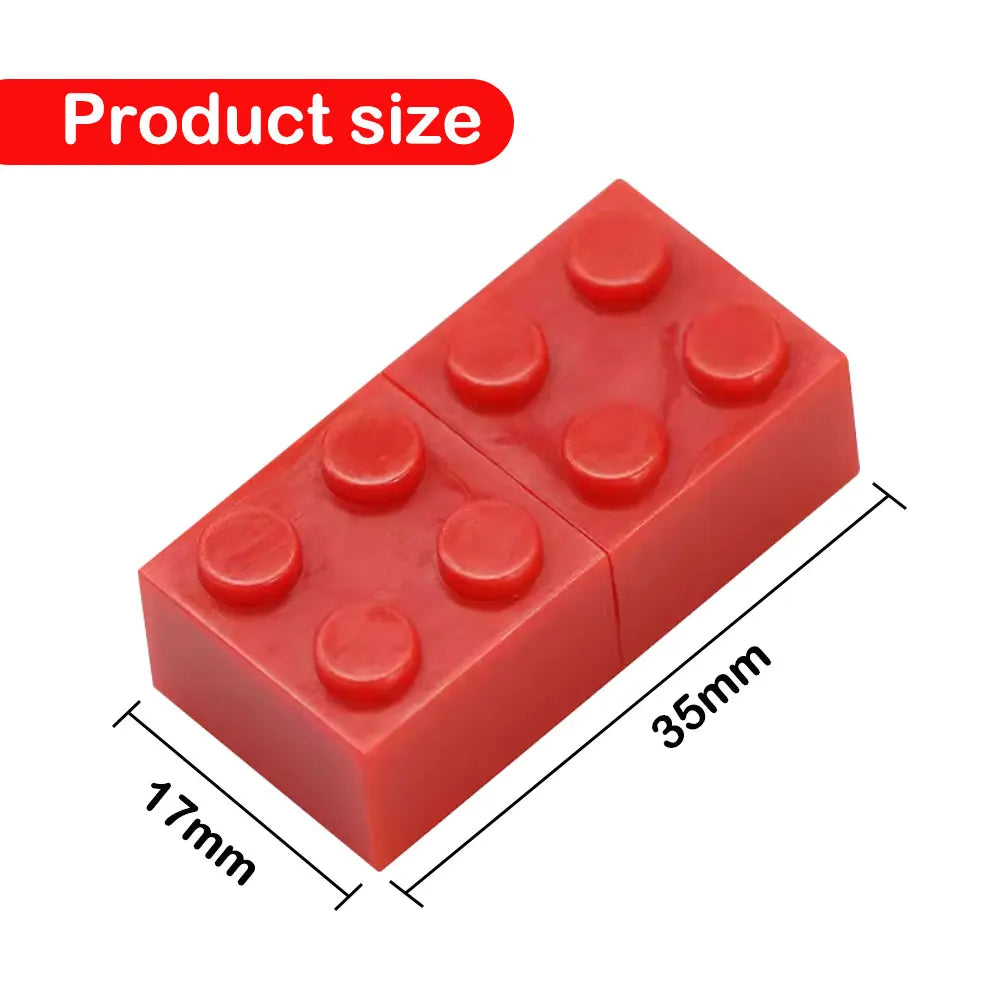 Building Blocks USB Flash Drive 8GB–128GB | Novelty Pen Drive USB Flash Drive PRIMED