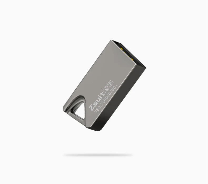 Z-suit Mini Metal USB Flash Drive 64GB 128GB | USB 2.0 Pen Drive