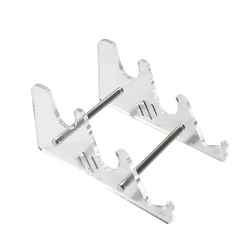 Transparent Acrylic Keyboard Stand – 1, 2 & 3-Tier Rack Keyboard Stand Rack PRIMED White 3 tiers