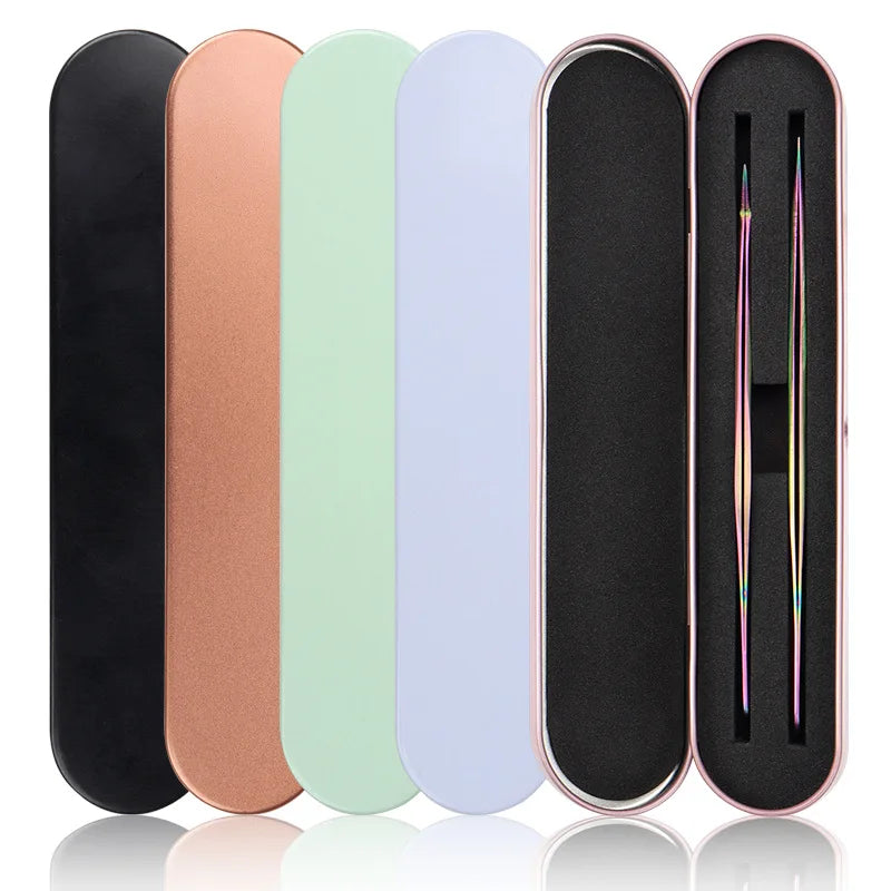 Portable Eyelash Tweezer Storage Box | Lash Tool Case Tweezer Storage Case PRIMED