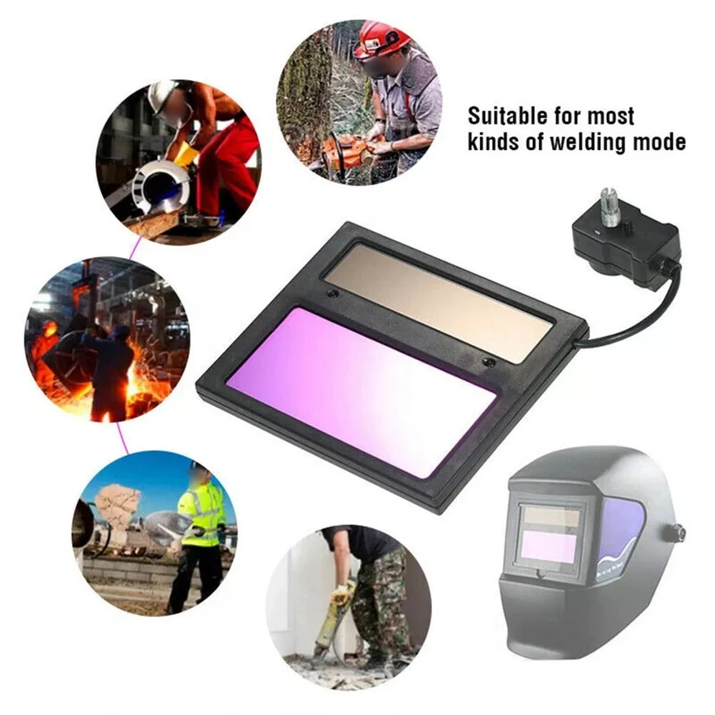 Solar Auto-Darkening Welding Helmet Lens | UV & IR Protection