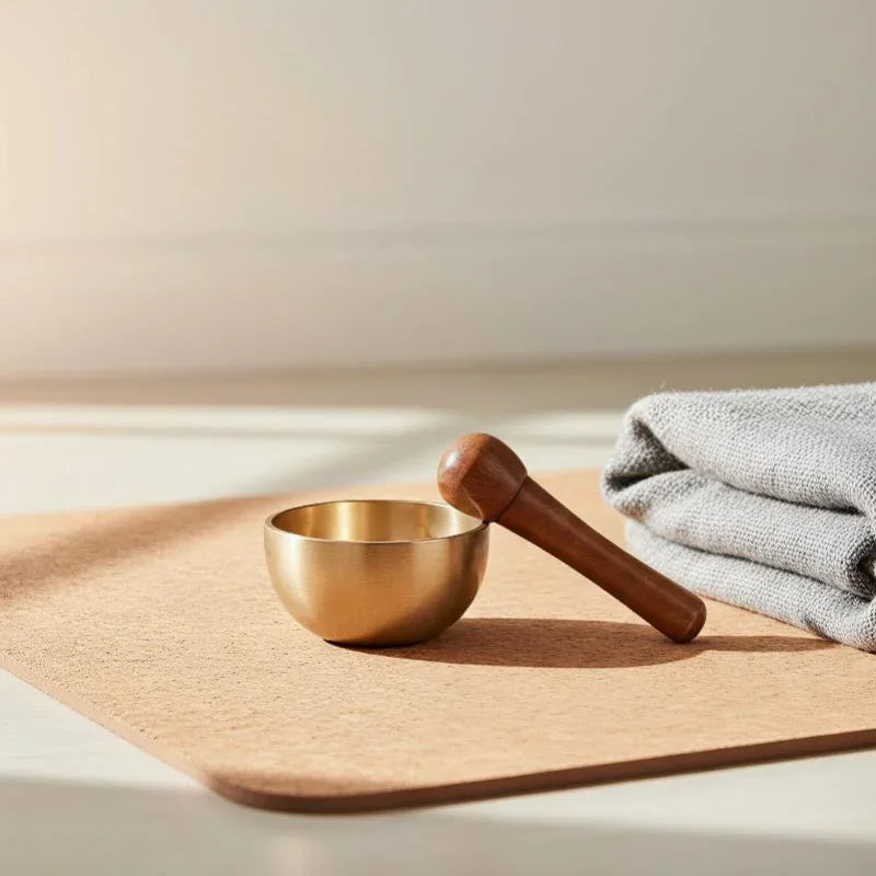 37mm Mini Brass Singing Bowl with Mallet – Meditation & Yoga