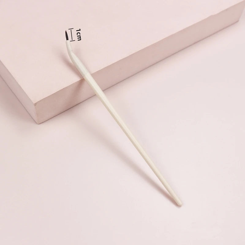 Super-Slim Flat Eyeliner & Eyebrow Brush – Precision Detail Makeup Brush PRIMED Style 110