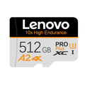 Lenovo Micro SD Card 128GB–512GB | Class 10 U3 V30 A2 MicroSD Memory Card PRIMED 512GB