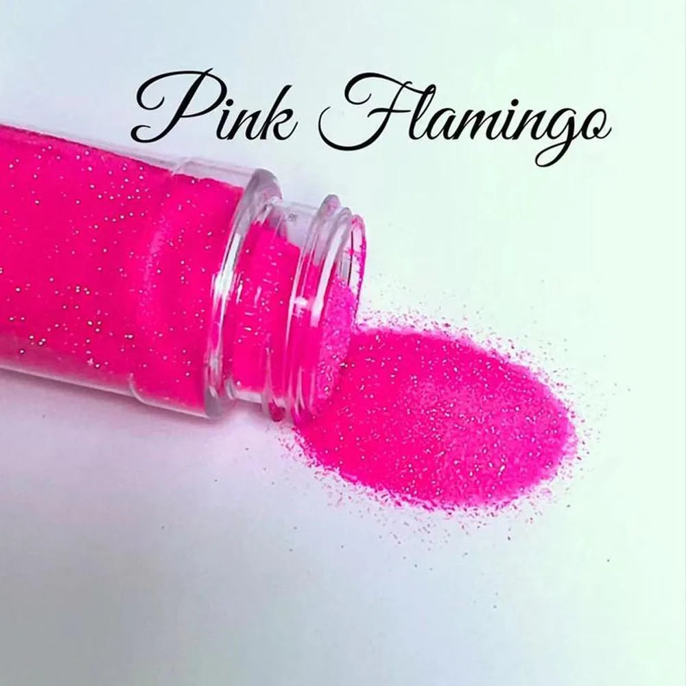 Pink Sugar Nail Glitter Powder 1oz – DIY Manicure Pigment Dust Nail Glitter Powder PRIMED