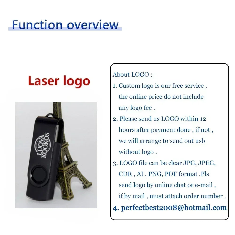 Bulk USB 2.0 Flash Drives 4GB–64GB Custom Logo | 10/50/100 Pack USB Flash Drive PRIMED