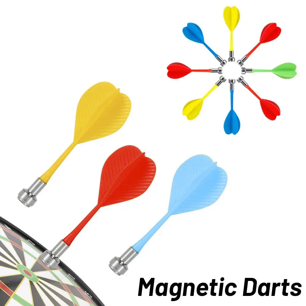 12-Piece Magnetic Darts Set – Safe Kids Indoor Game Toy