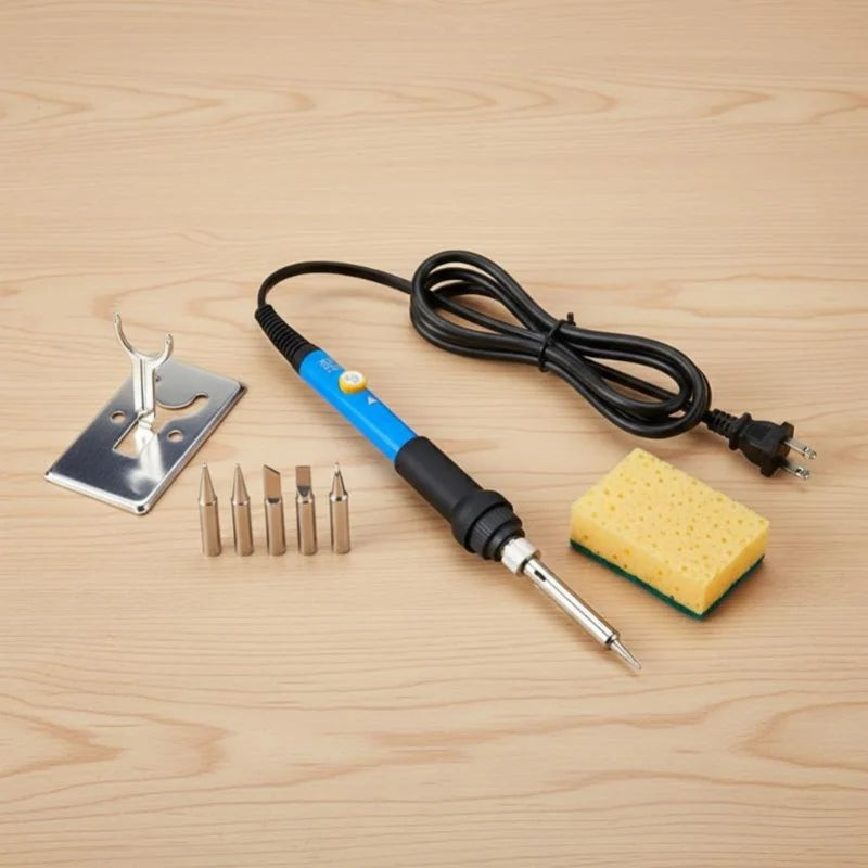 60W Adjustable Temperature Electric Soldering Iron 110V/220V