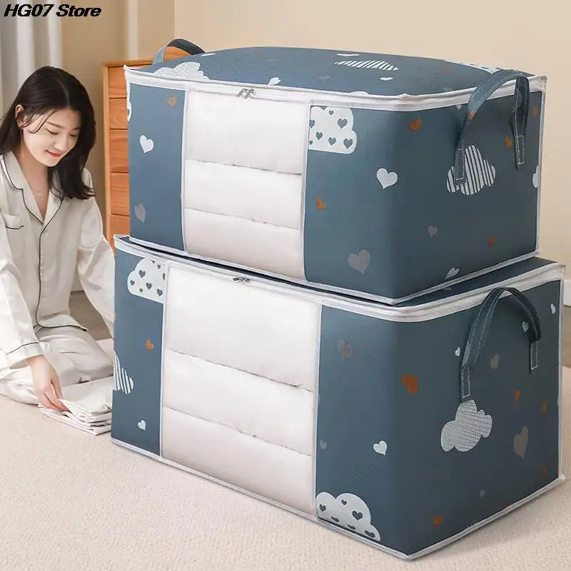 Large Quilt & Blanket Storage Bag – Dustproof Moisture-Proof Bedding Storage Bag PRIMED