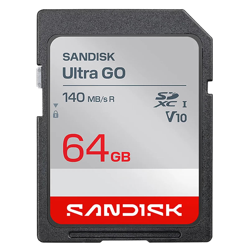 SanDisk Ultra GO V10 SD Card 32GB 64GB 128GB – Up to 190MB/s