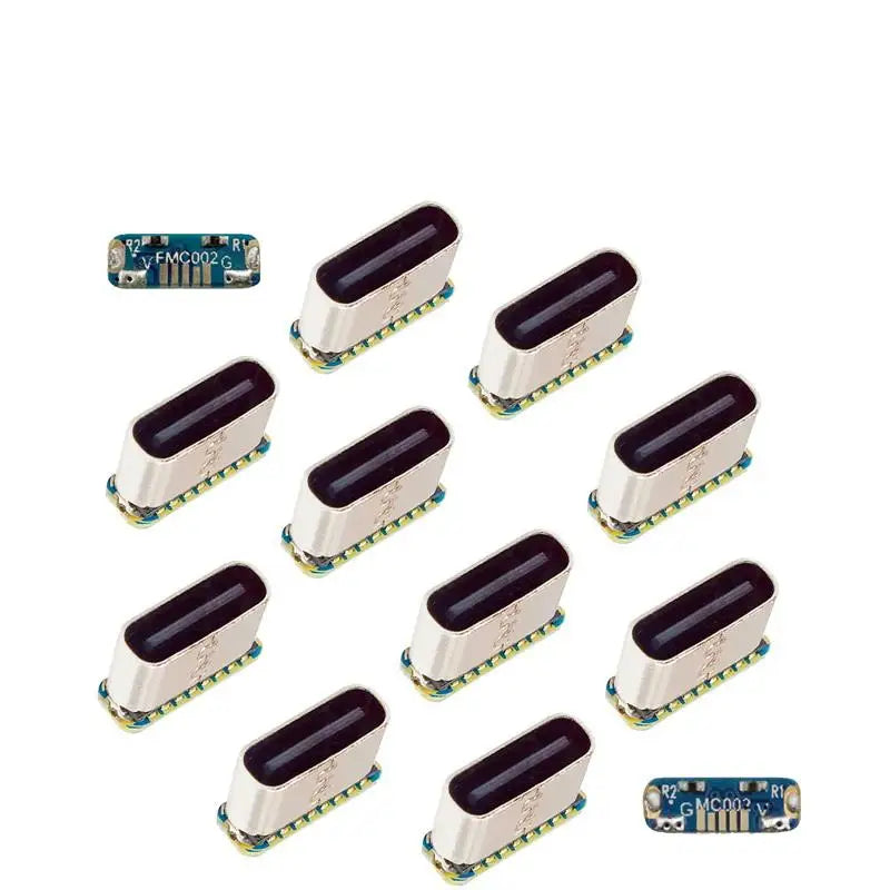 USB Type-C 5-Pin SMD Female Socket for PCB Soldering – 2 Pack