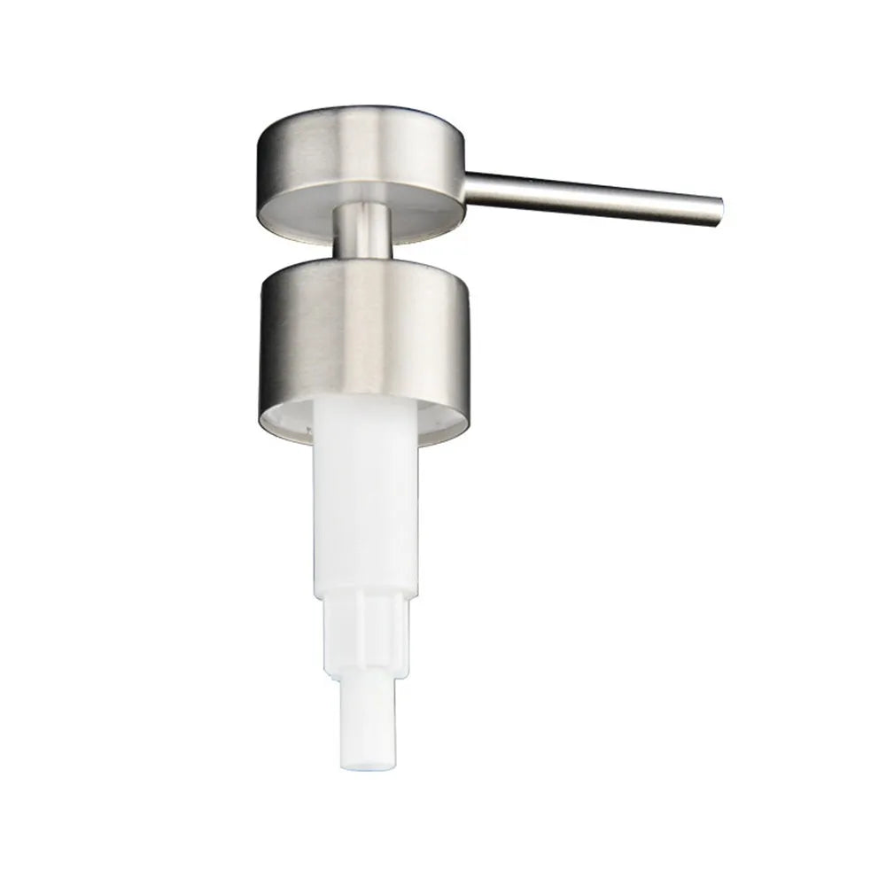 Stainless Steel Soap Pump Head 28mm Lotion Dispenser Nozzle