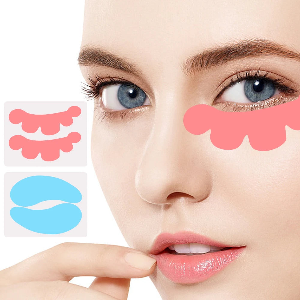 NICOO Reusable Silicone Eye Patches – Lash Lift & Extension Pads Lash Extension Tool PRIMED