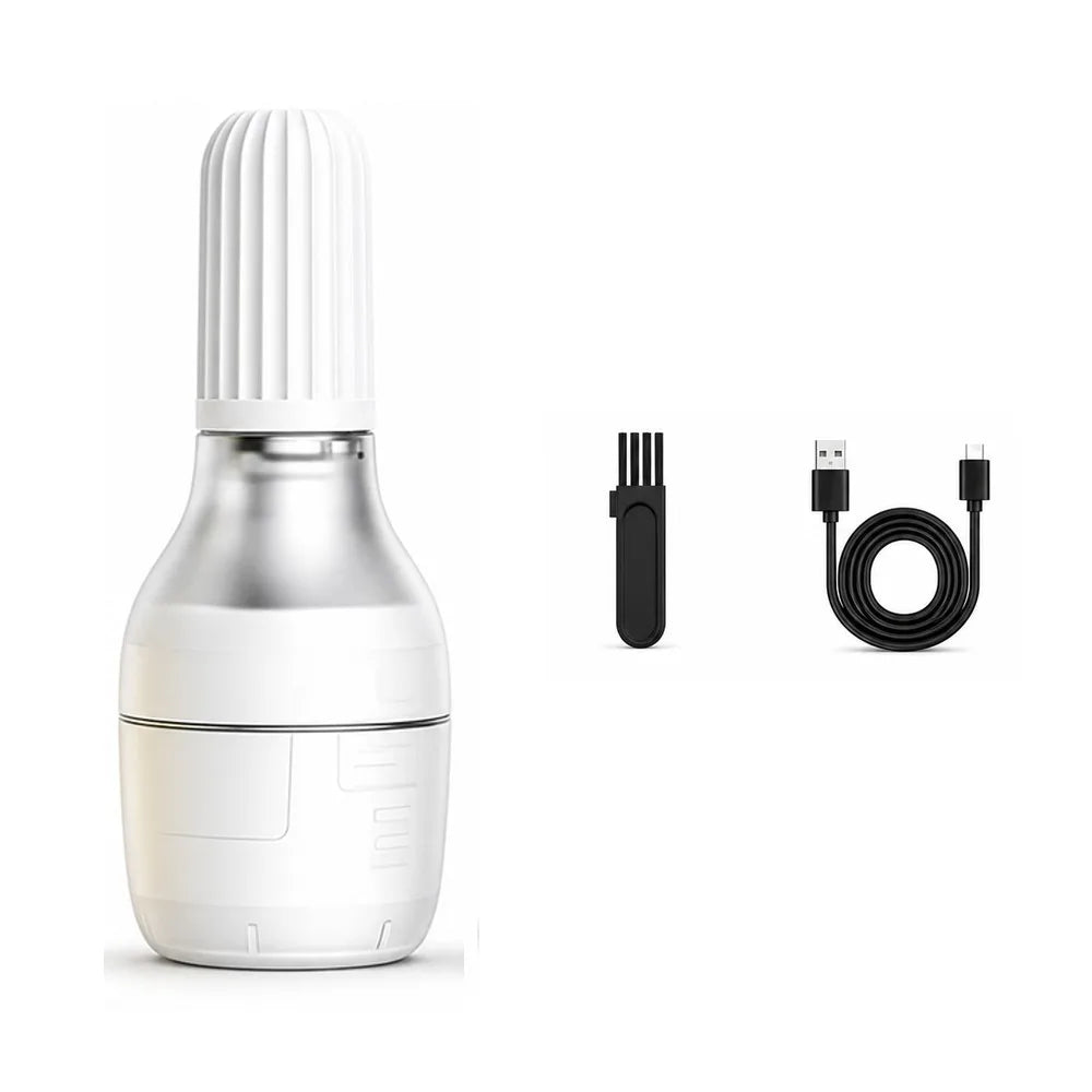 USB Rechargeable Nose & Ear Hair Trimmer – Stainless Steel