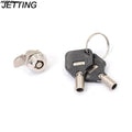 Tubular Cam Lock with 2 Keys – Cabinet Drawer Mailbox 14.5mm