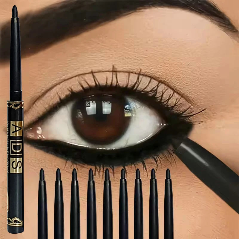 Waterproof Twist Eyeliner Pencil – Black & Brown | 1/5/12 Pack