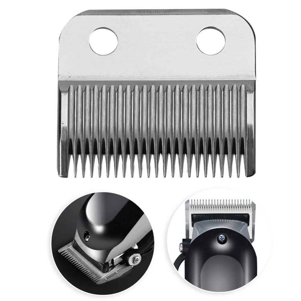 Stainless Steel Hair Clipper Replacement Blade – Silver