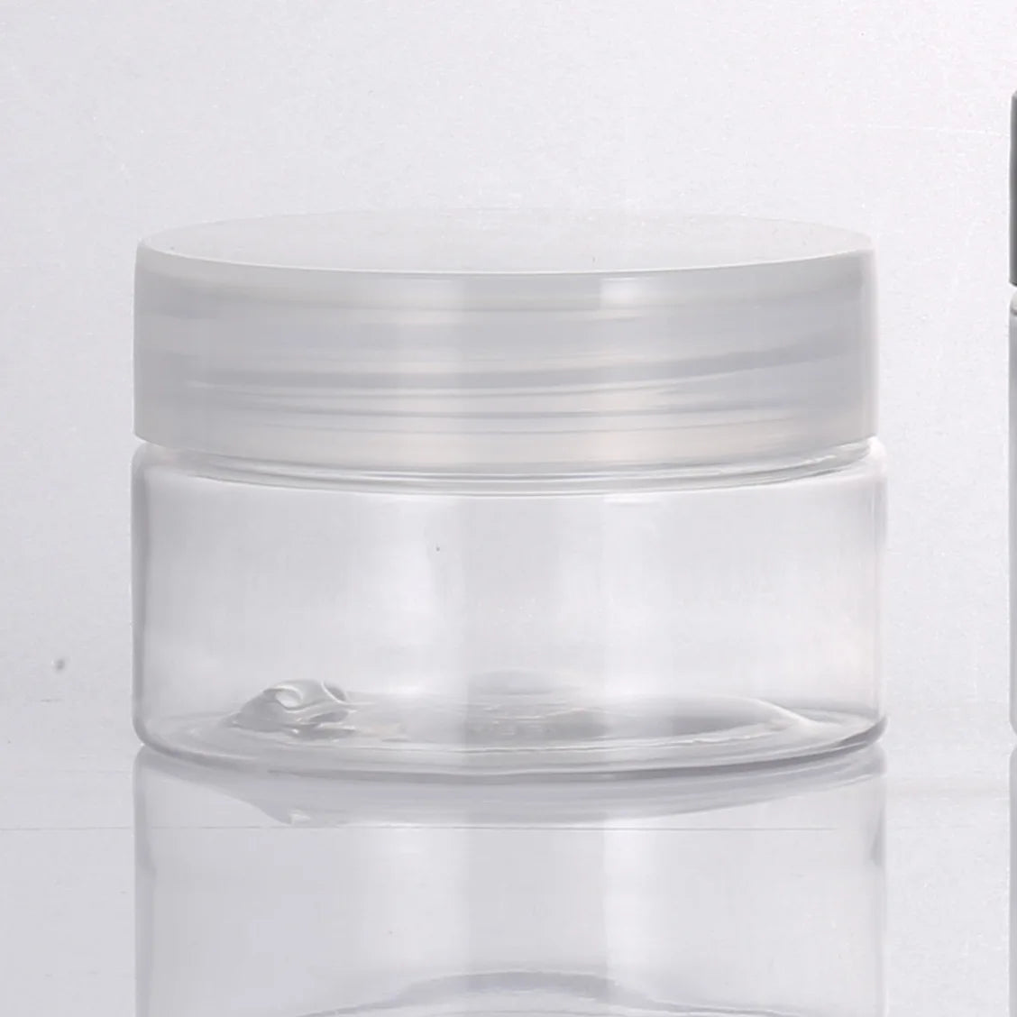 Travel-Size Screw-Top Plastic Cream Bottle | Skincare Storage