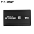 TISHRIC 2.5" HDD SSD Enclosure – SATA to USB 3.0 Adapter Case HDD SSD Enclosure PRIMED Black USB 2.0 China Mainland