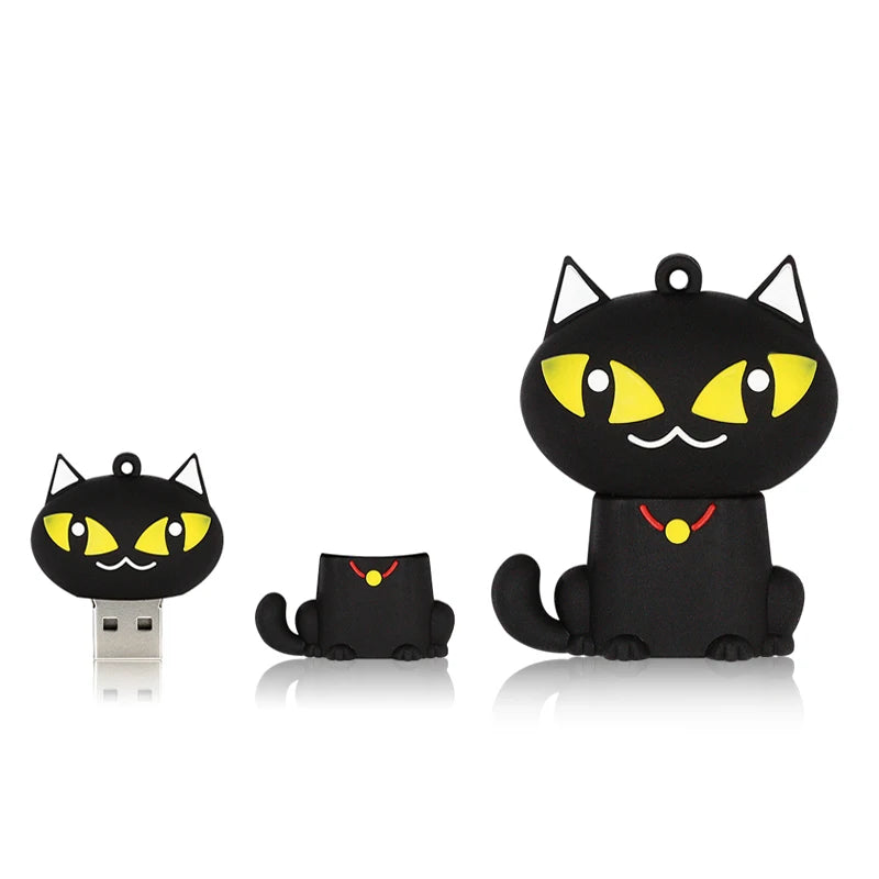 Cute Animal USB Flash Drive Fox Owl Cat | 4GB–64GB USB Flash Drive PRIMED