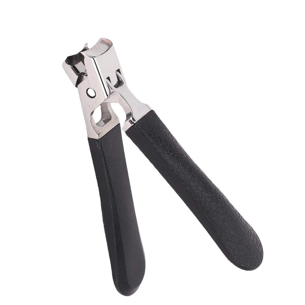 Wide Jaw Stainless Steel Nail Clipper | Anti-Splash Cover