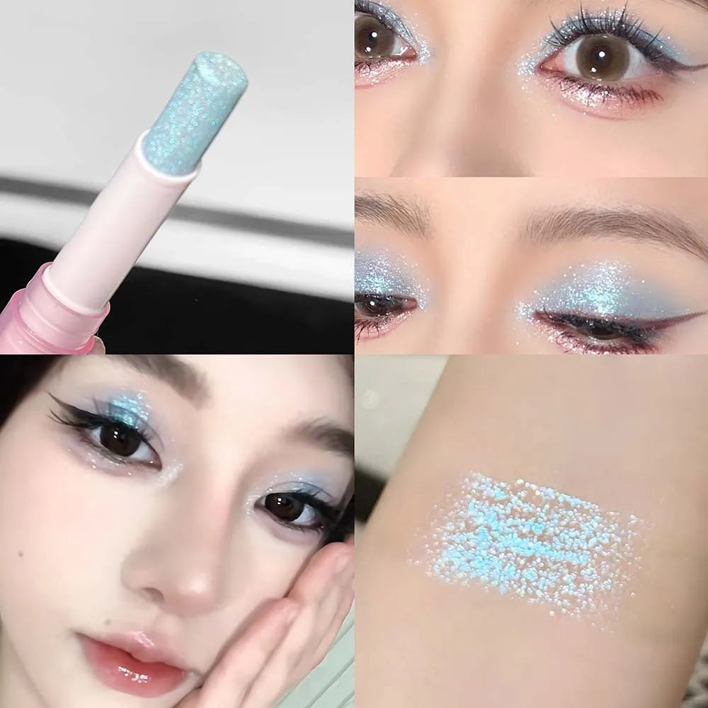 Shimmer Highlighter Stick – Diamond Glitter Eyeshadow Pencil