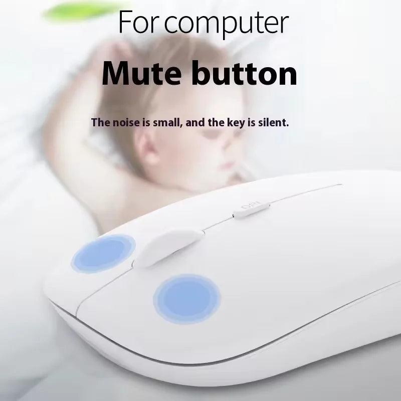 MissionFit Wireless Bluetooth Silent Mouse – 1600 DPI Ergonomic Wireless Bluetooth Mouse PRIMED