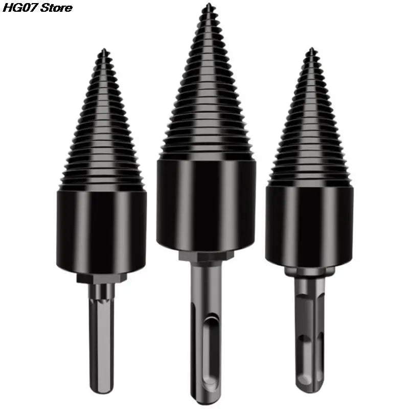 32mm Firewood Splitting Cone Drill Bit | Log Splitter Tool