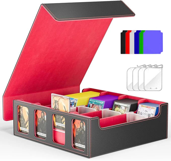 Trading Card Storage Box 3000+ Cards | Commander Deck Case