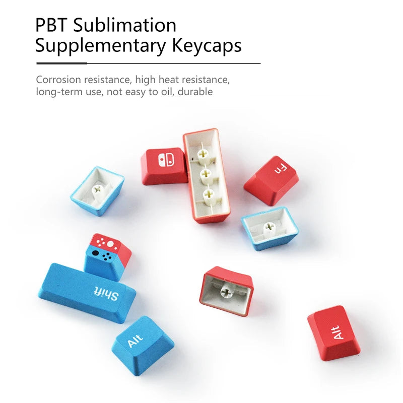 UTHAI RGBY PBT Sublimation WASD Keycaps – Mechanical Keyboard