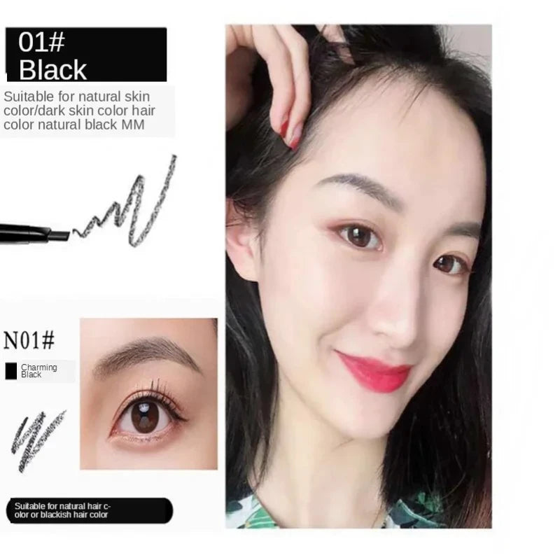 Blana Double-Ended Waterproof Eyebrow Pencil | Black & Brown Eyebrow Pencil PRIMED