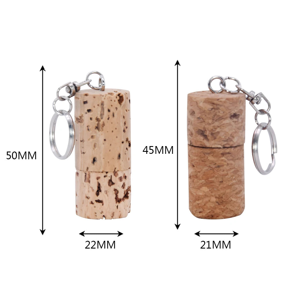 Cork Wood USB Flash Drive 4GB–64GB | Custom Logo Engraved USB Flash Drive PRIMED