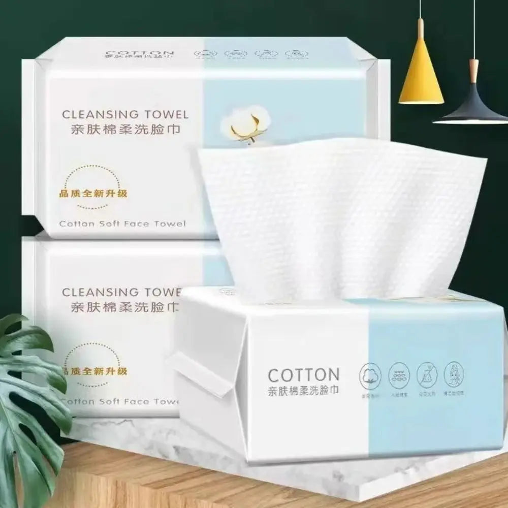 Thick Disposable Face Towels – Non-Woven Facial Cleansing Disposable Face Towels PRIMED