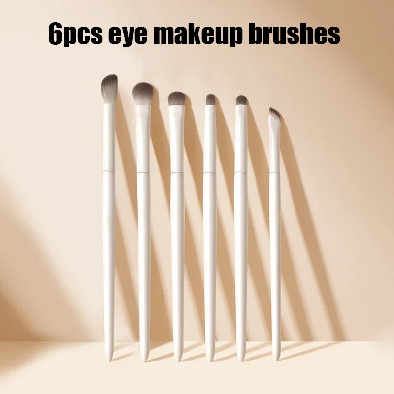 Porcelain Cloud Eye Makeup Brush Set – 8/10Pcs Ultra Soft