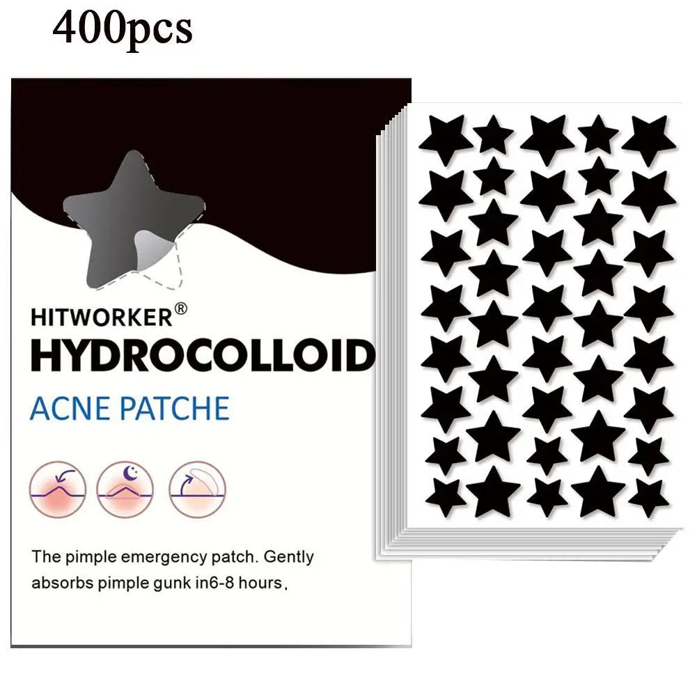 Star Shaped Hydrocolloid Acne Patches 200/400 Pcs | Alcohol-Free